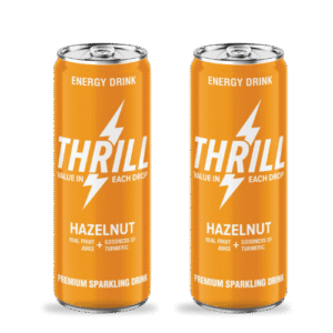 Hazelnut Energy Drink pack of 2