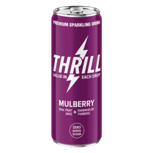 Mulberry sparkling water