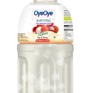 Lychee Fruit Drink – Exotic Sweetness in Every Sip| 300 ml | Fruit Juice | Non-Alcoholic Drink | Ready to Serve quantity 1